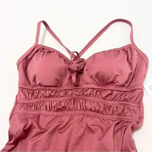 NWT Kona Sol Peasant Top Swim - Picture 9 of 11